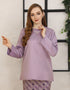 BAJU KURUNG KEDAH KRISLYN (LILAC)